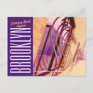 Cartão Postal Brooklyn Voltando