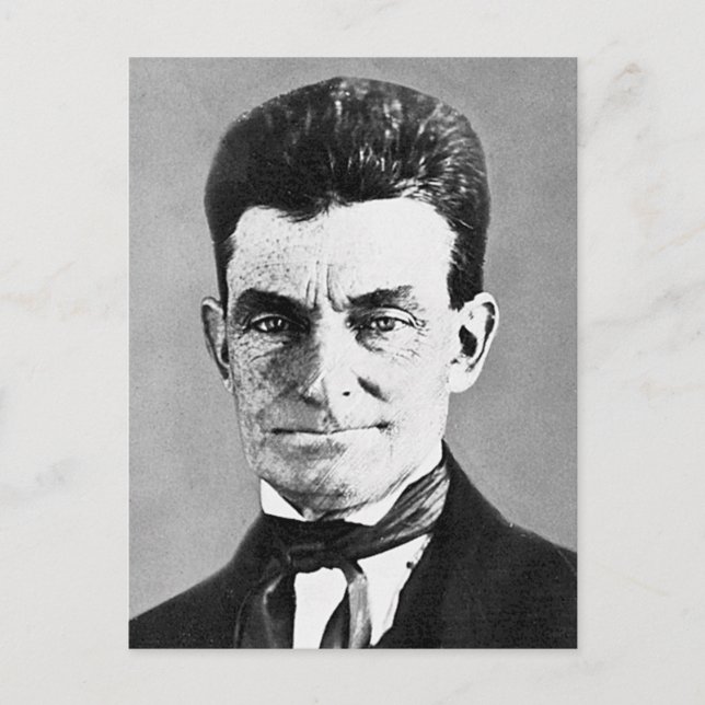 Cartão Postal Brown - John / Norte Abolicionista Mártico (Frente)