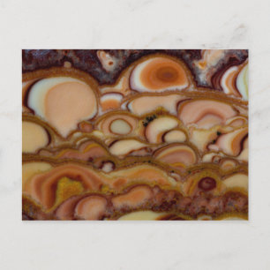 Cartão Postal Brown Spotted Onyx