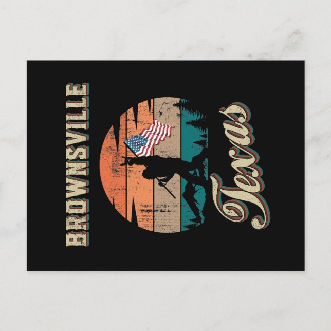 Cartão Postal Brownsville Texas (Frente)
