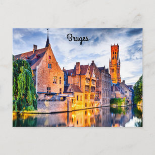 Cartão Postal Bruges