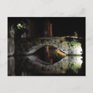 Cartão Postal Bruges à noite