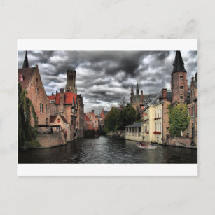 Cartão Postal Bruges, Bélgica