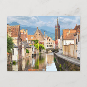 Cartão Postal Bruges City Belgium