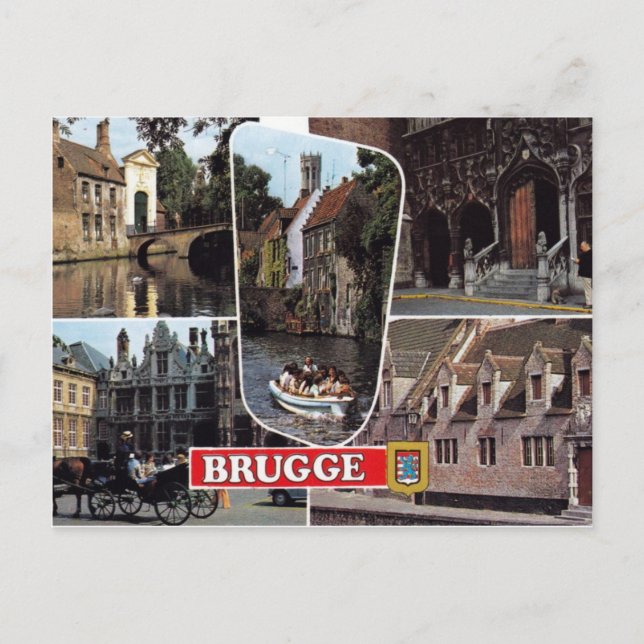 Cartão Postal Brugge - Cartão-postal (Frente)