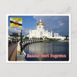 Cartão Postal Brunei - Bandar Seri Begawan -