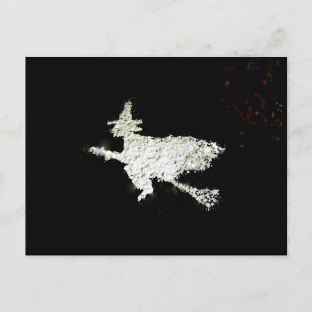 Cartão Postal Bruxa (Frente)