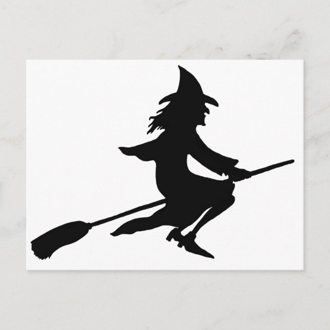Cartão Postal Bruxa da Broom (Frente)