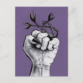 Cartão Postal Bruxa Gótica Fantasia Cerradora