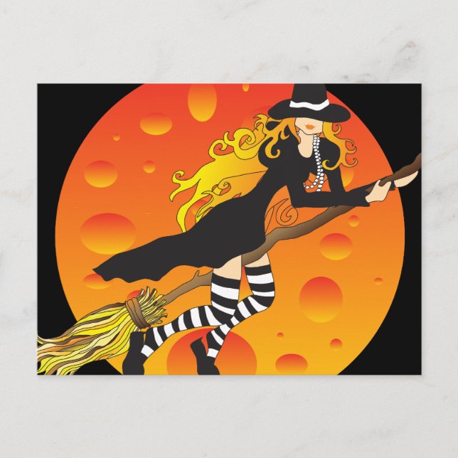 Cartão Postal bruxa voadora_2 (Frente)