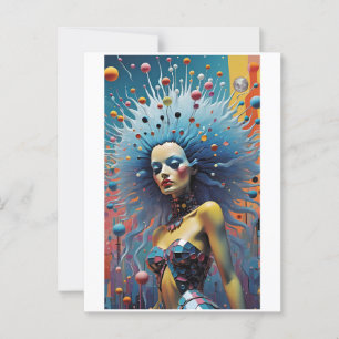 Cartão Postal Bruxaria - Ken Gage Art