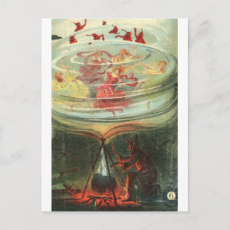 Cartão Postal Bruxas Grandes Andas