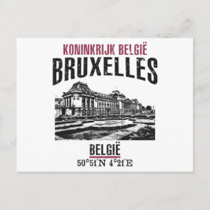 Cartão Postal Bruxelas