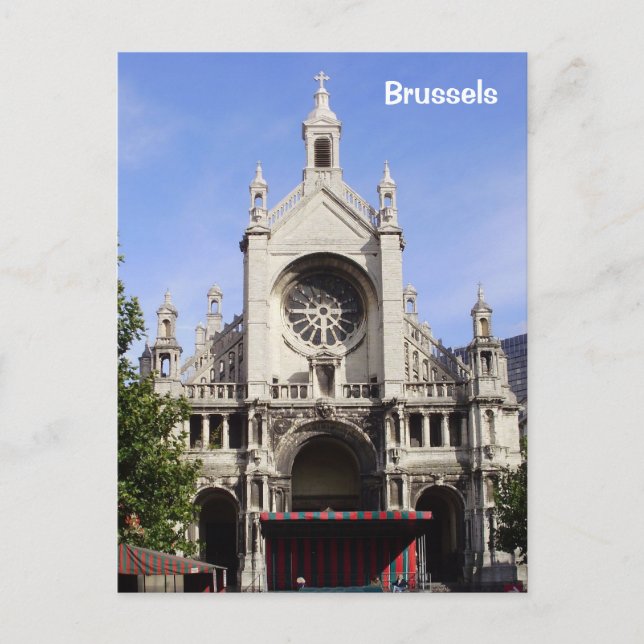 Cartão Postal Bruxelas (Frente)
