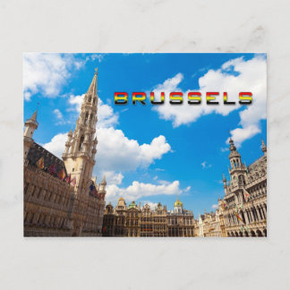 Cartão Postal Bruxelas 01D