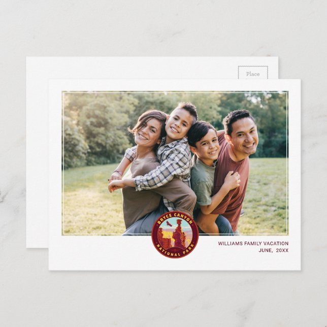 Cartão Postal Bryce Canyon National Park (Frente/Verso)