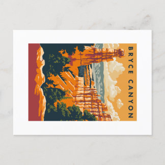 Cartão Postal Bryce Canyon National Park Midsect Modern