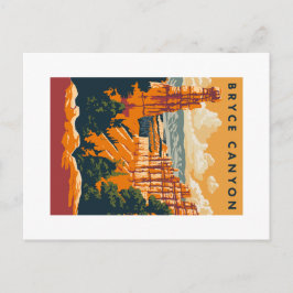 Cartão Postal Bryce Canyon National Park Midsect Modern