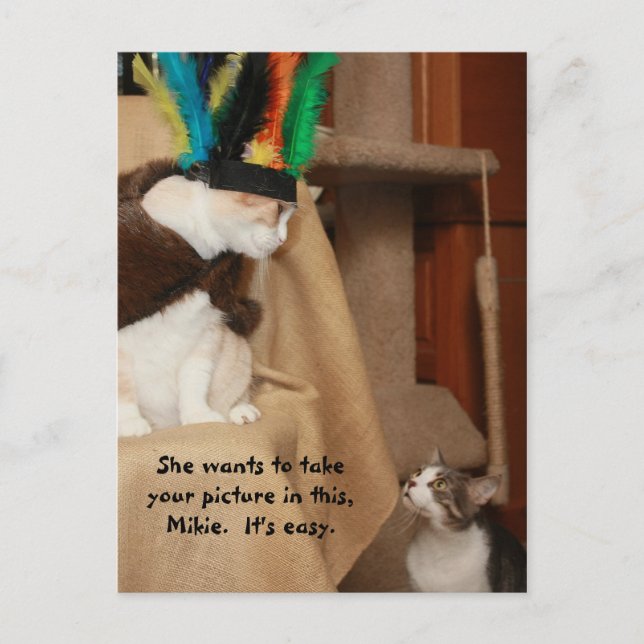 Cartão Postal Bubba Coaching Mikie (Frente)