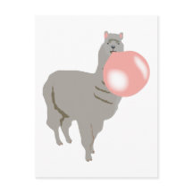 Bubble Gum Llama Explosão