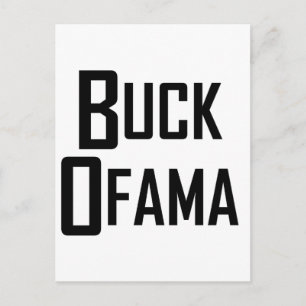 Cartão Postal Buck Ofama