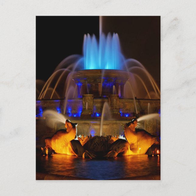 Cartão Postal Buckingham Fountain - Blues (Frente)