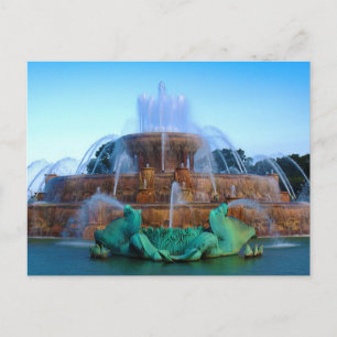 Cartão Postal Buckingham Fountain - Chicago