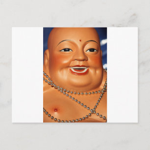 Cartão Postal Buda Laranja Gorda