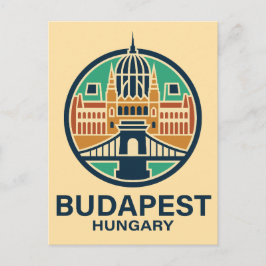 Cartão Postal Budapest Hungary Europe