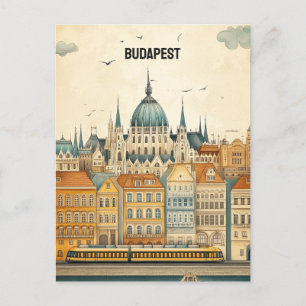 Cartão Postal Budapest Hungria