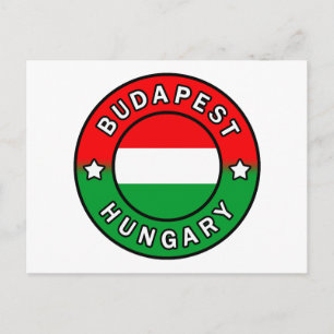 Cartão Postal Budapest Hungria