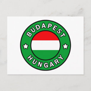 Cartão Postal Budapest Hungria