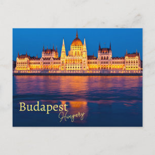 Cartão Postal Budapest Hungria Souvenir