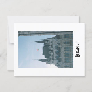 Cartão Postal Budapest Postcard