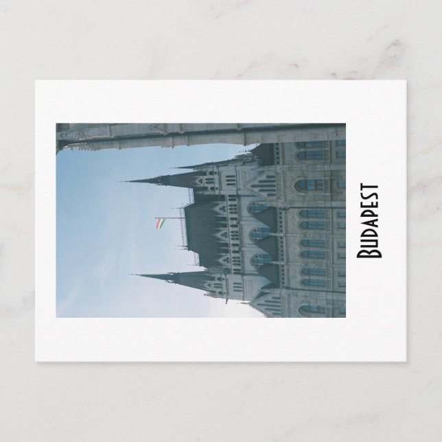 Cartão Postal Budapest Postcard (Frente)