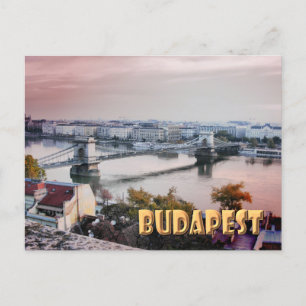 Cartão Postal Budapeste
