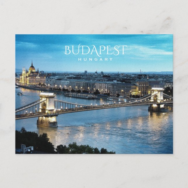 Cartão Postal Budapeste (Frente)