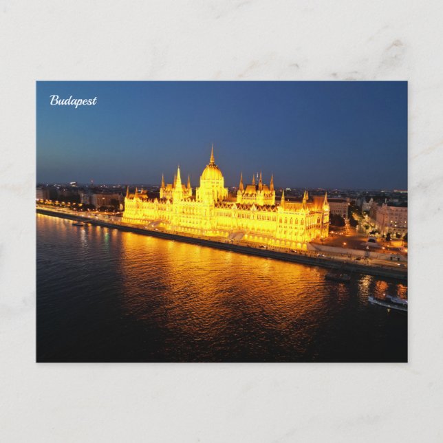 Cartão Postal Budapeste Hungria (Frente)