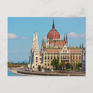 Cartão Postal Budapeste, o edifício do Parlamento