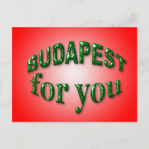 Cartão Postal Budapeste para você
