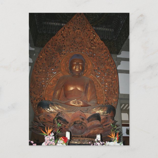 Cartão Postal Budda (Frente)