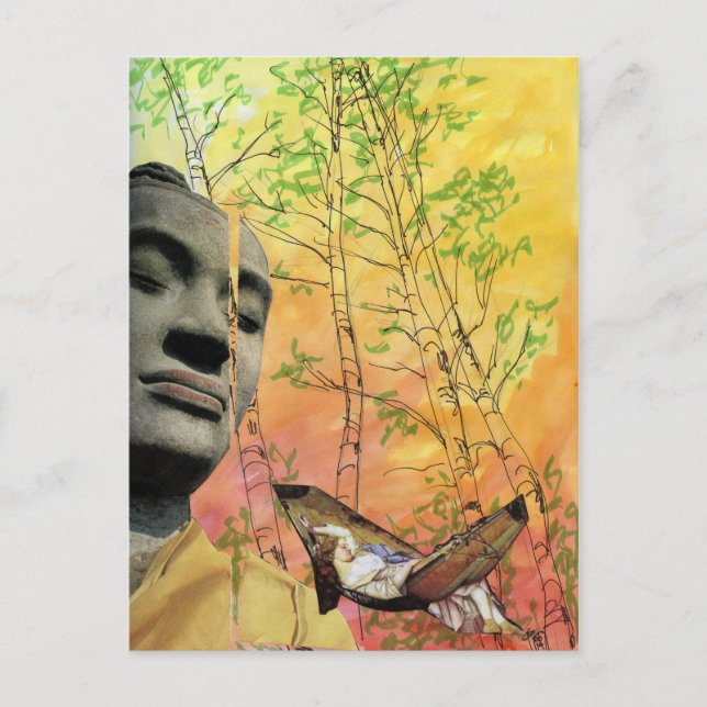 Cartão Postal Buddha Bliss (Frente)