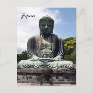 Cartão Postal buddha kotokuin japão