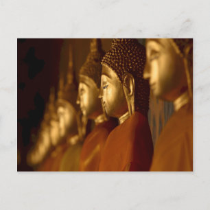 Cartão Postal Buddha Tailândia Que Serenidade De Tranquilidade 