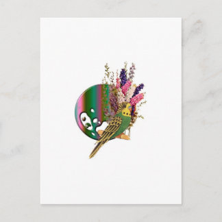 Cartão Postal Budgie