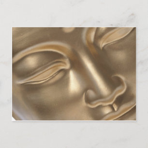 Cartão Postal BUDHA Dourado