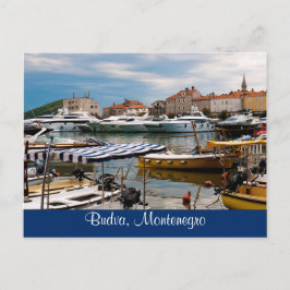 Cartão Postal Budva Marina