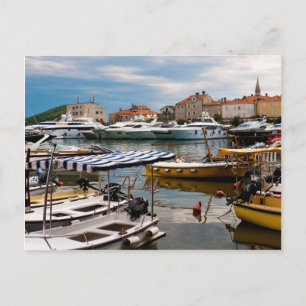 Cartão Postal Budva Marina