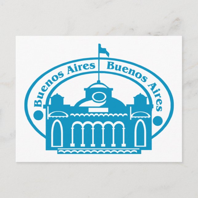 Cartão Postal buenos aires (Frente)