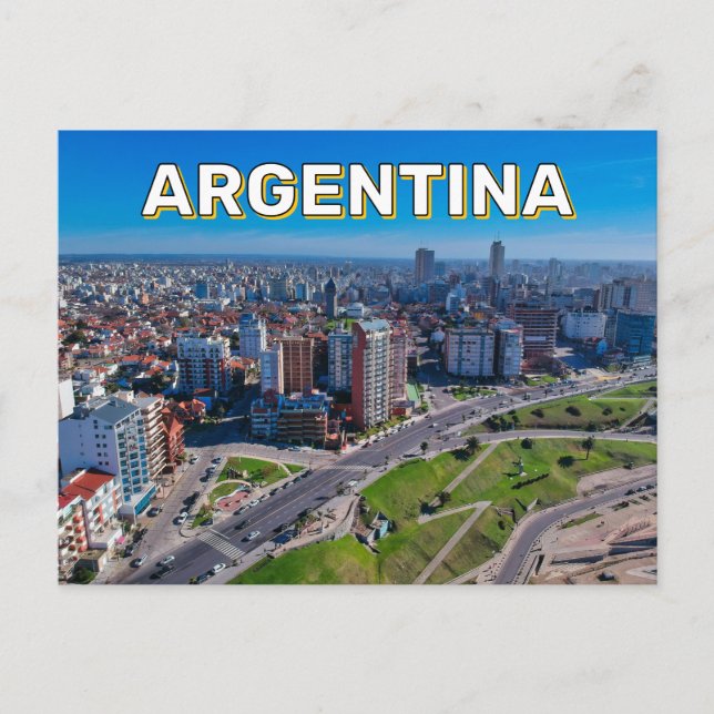 Cartão Postal Buenos Aires, Argentina (Frente)